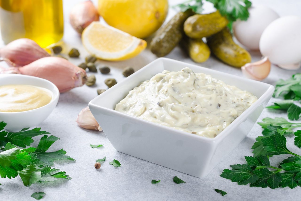 Lemon Caper Herb Mayonnaise