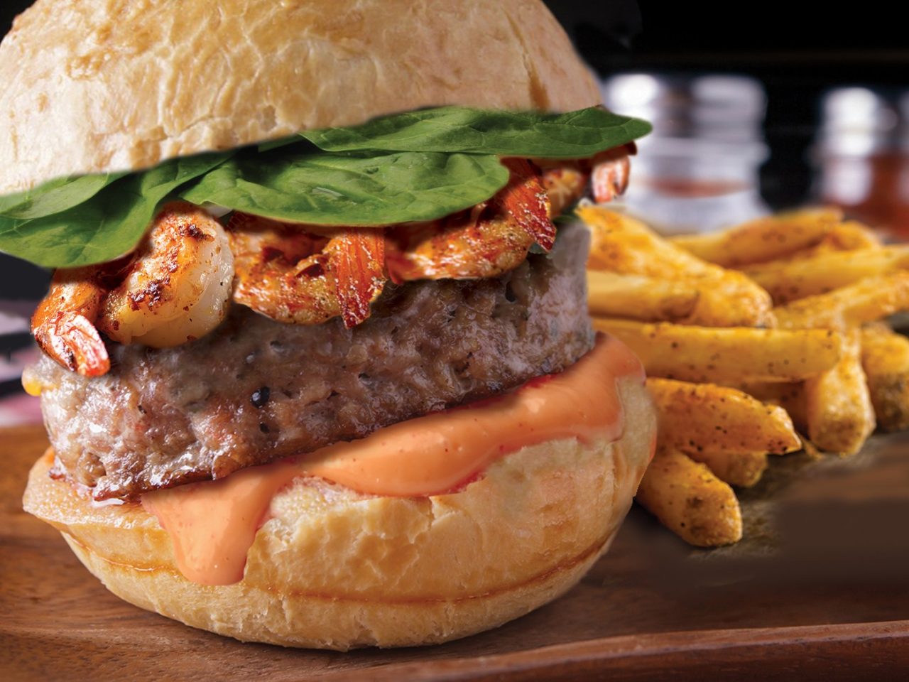 The Peppered Gator Burger