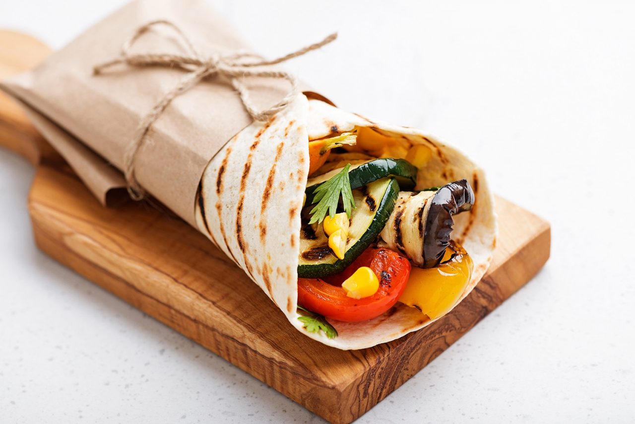 Fire Roasted Veggie Wrap