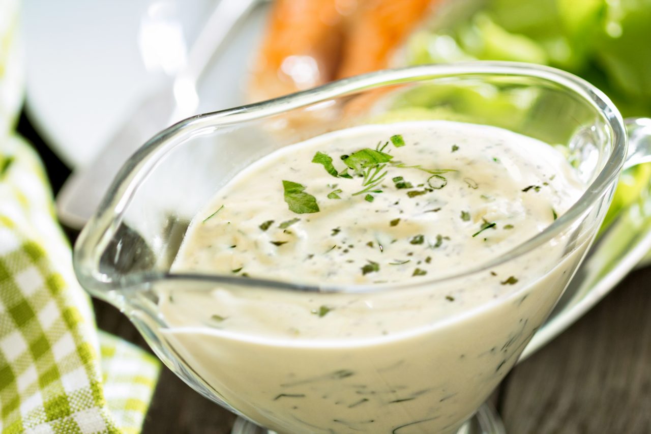 Herb and Roasted Garlic Ranch Dressing