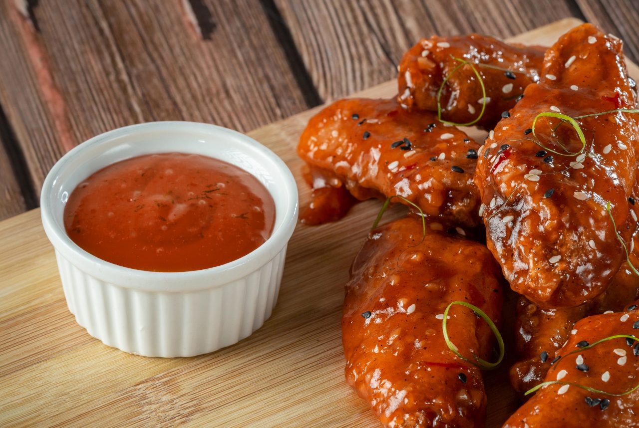 Charred Pineapple Honey Sriracha Wing Sauce