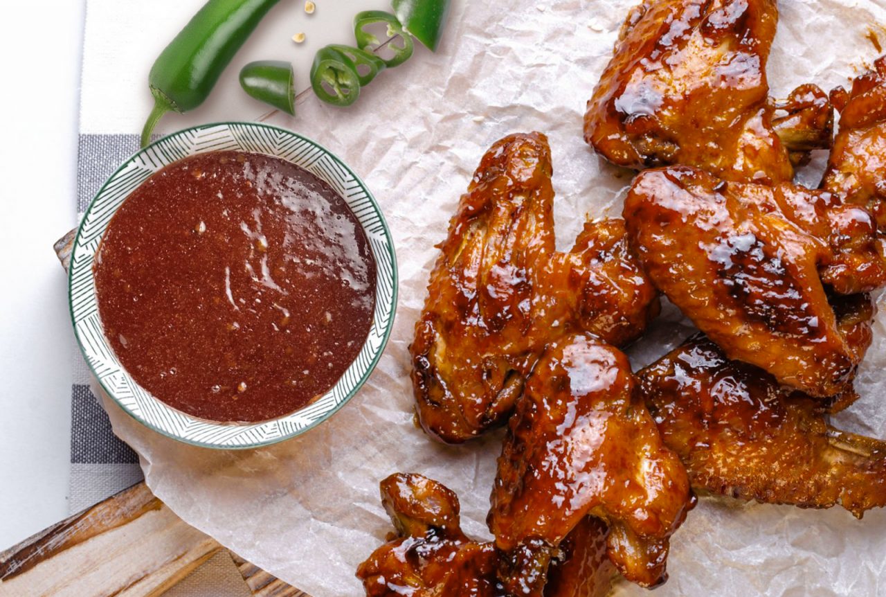 Maple Roasted Jalapeno BBQ Wing Sauce