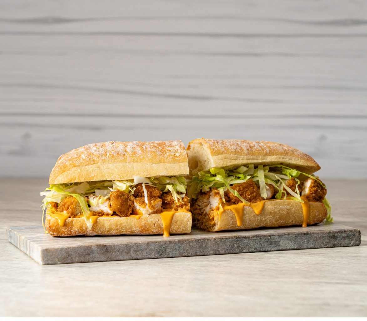 Buffalo Chicken Finger Hoagie