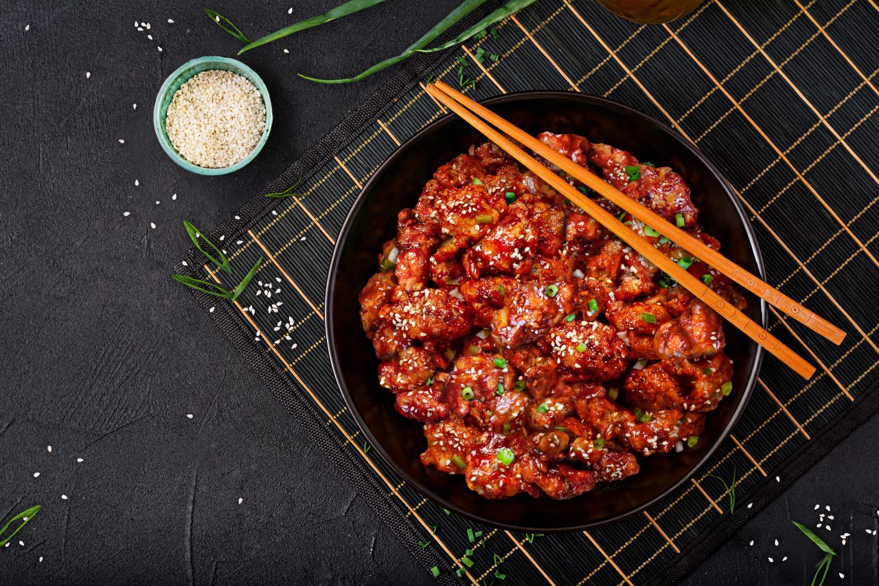 Sauce Craft Asian Gochujang Popcorn Chicken`