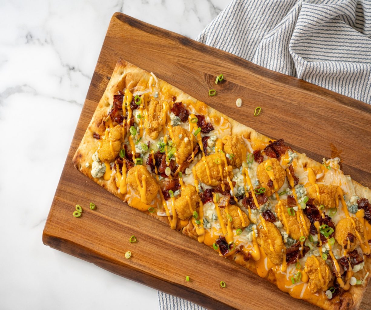 Double Buffalo Zinger Flatbread