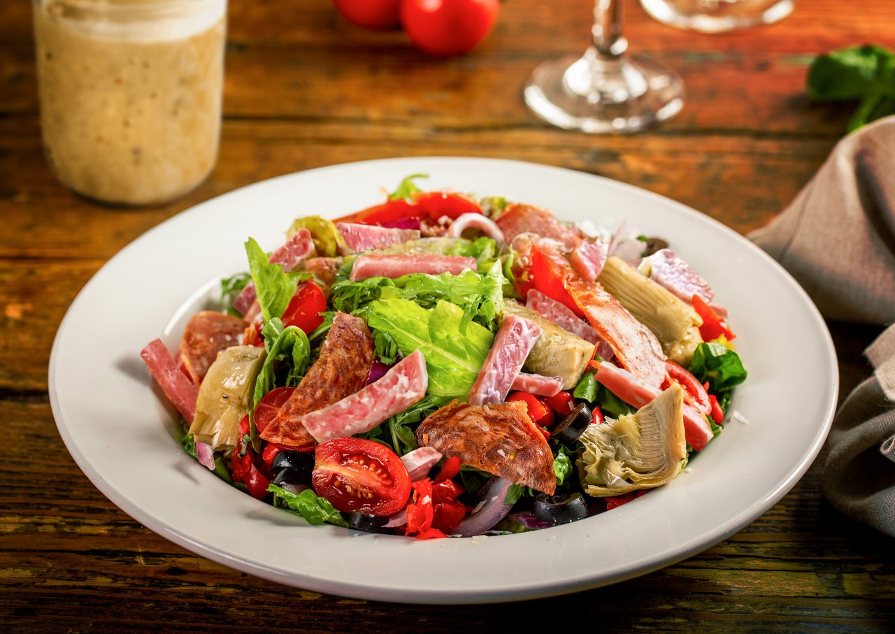 Tuscan Meat and Cheese Salad